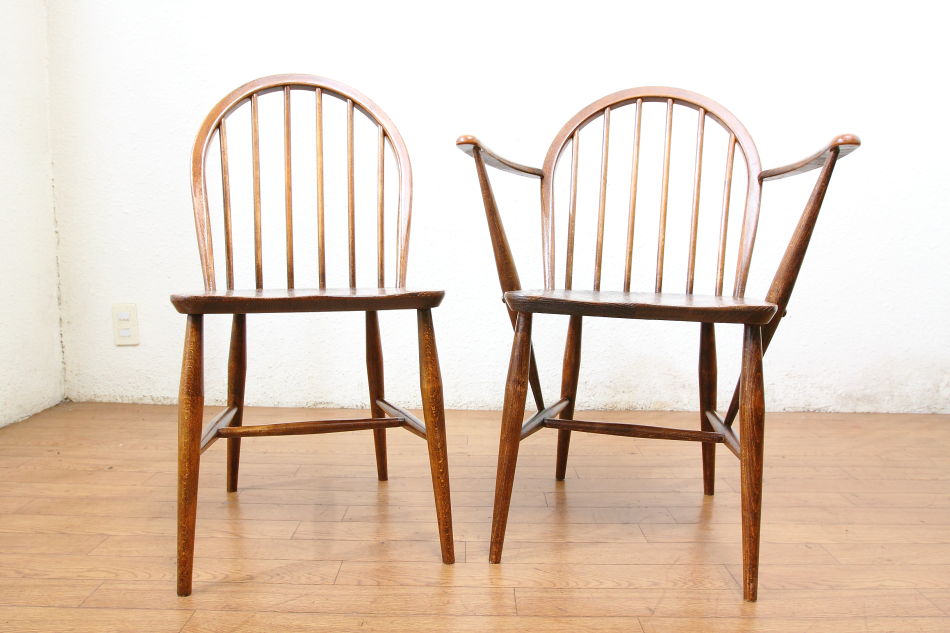 アーコールErcol フープバック ウィンザーアームチェア ｜アンティーク