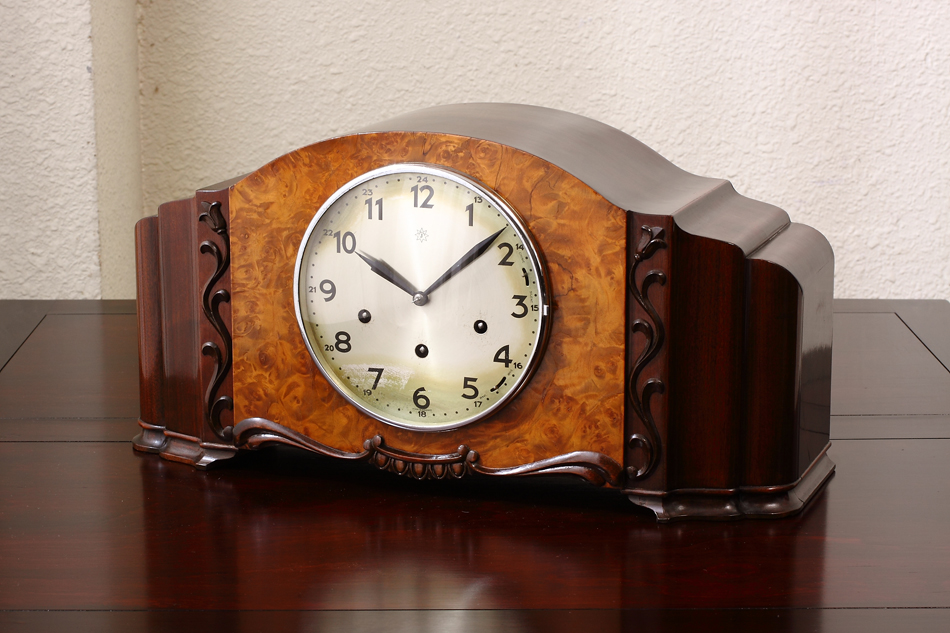 ユンハンスJunghans ウェストミンスターオールドマントルクロック