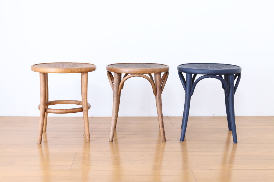 トンTON ベントウッドスツール No60 アーチレッグArch leg/デニム