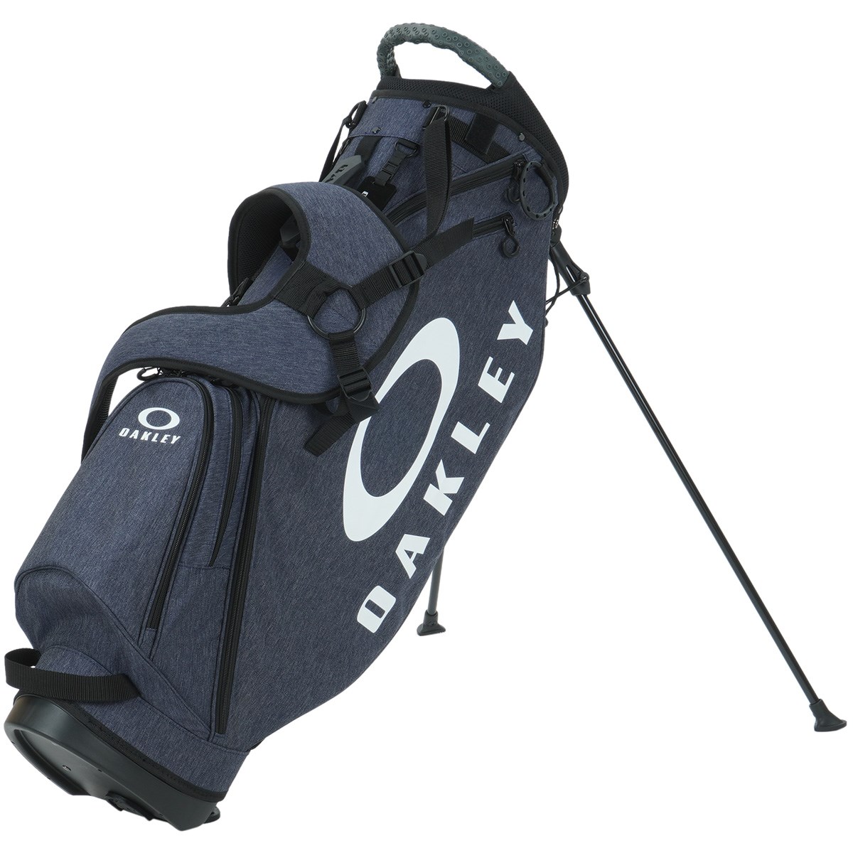 OAKLEY キャディバッグ ブラック/ホワイト OAKLEY ゴルフバッグ