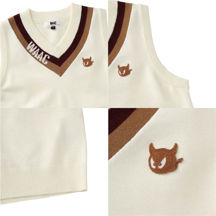 WAAC ワック レディース ゴルフウェア WOMENS ESSENTIAL ニットベスト