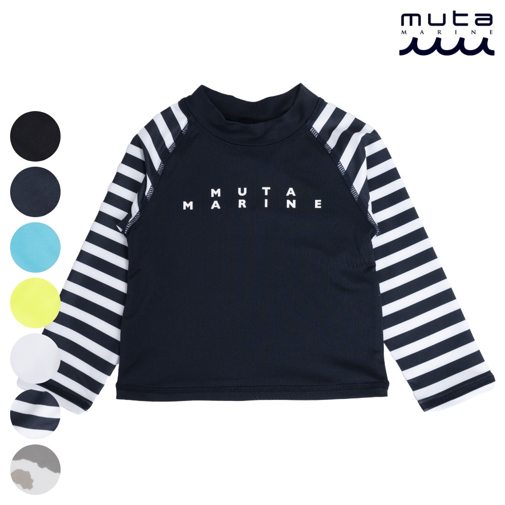 muta marine ムータマリン キッズラッシュガードロングスリーブTシャツ