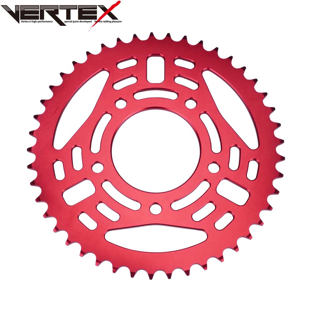 CBX400F リア スプロケット 520 45T レッド ブルー シルバー ゴールド