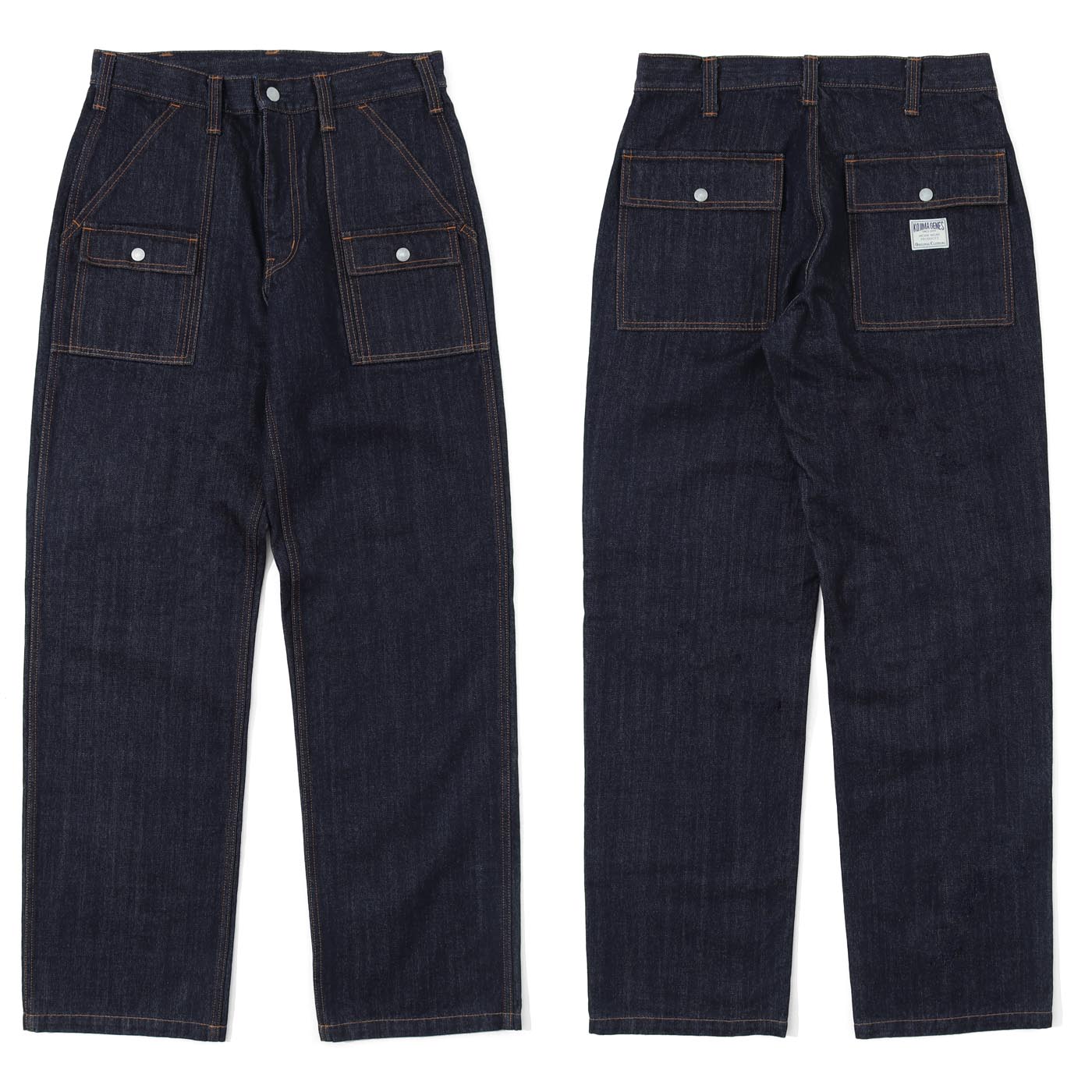 児島ジーンズ 公式通販 デニム ブッシュパンツ kojimagenes 日本製