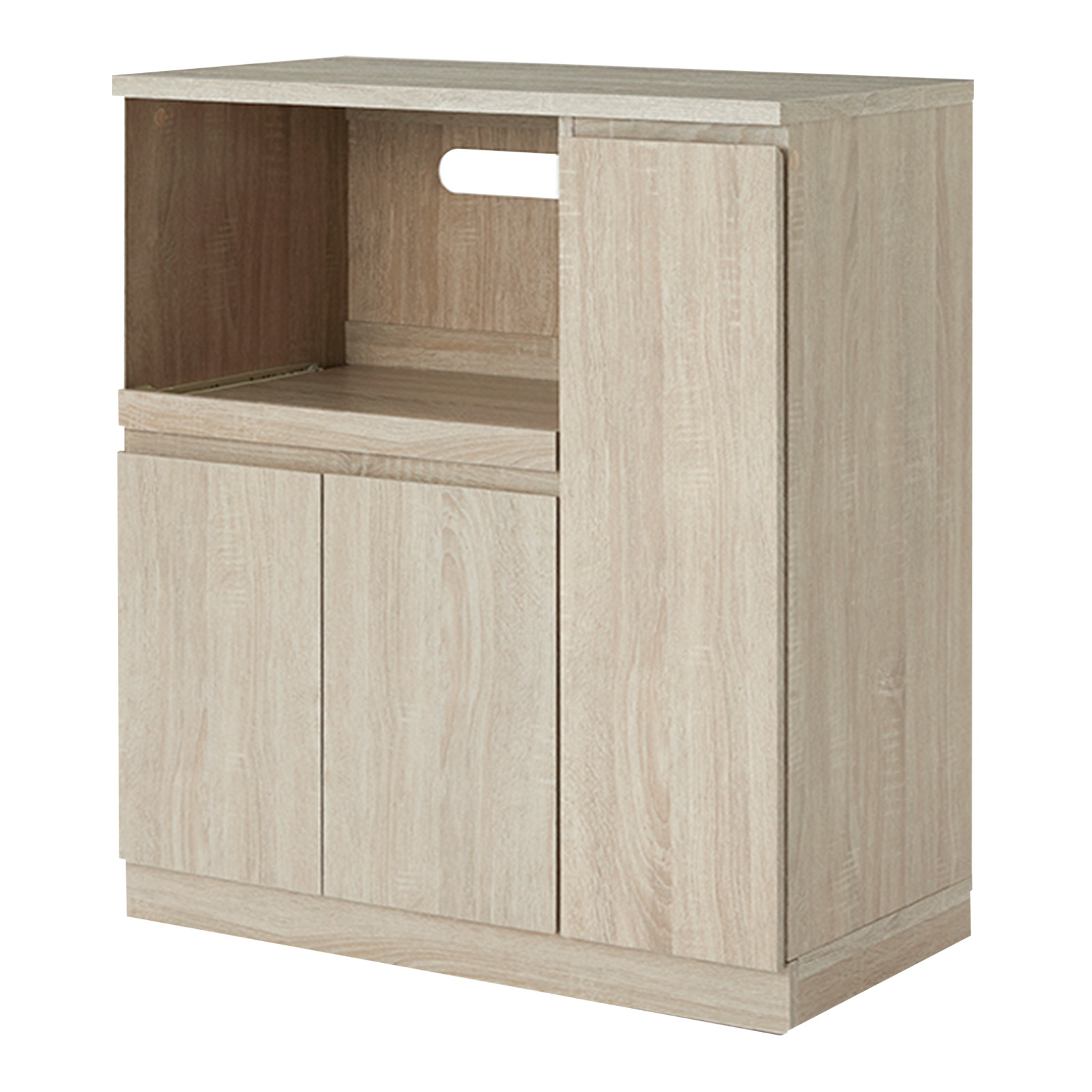 LOWYA（ロウヤ） キッチンカウンター おしゃれ 幅83cm コンセント付き