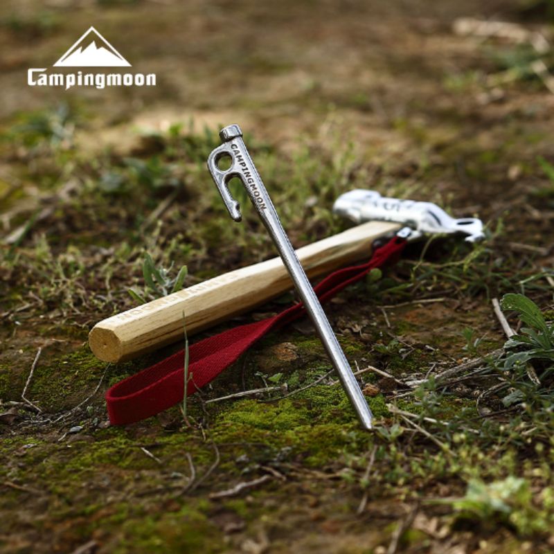 CAMPINGMOON ペグ ペグセット 26cm 8本 セット キャンピングムーン