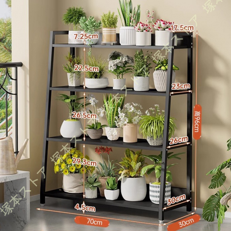 花台 フラワースタンド アイアン 4段 プランタースタンド 鉢植え