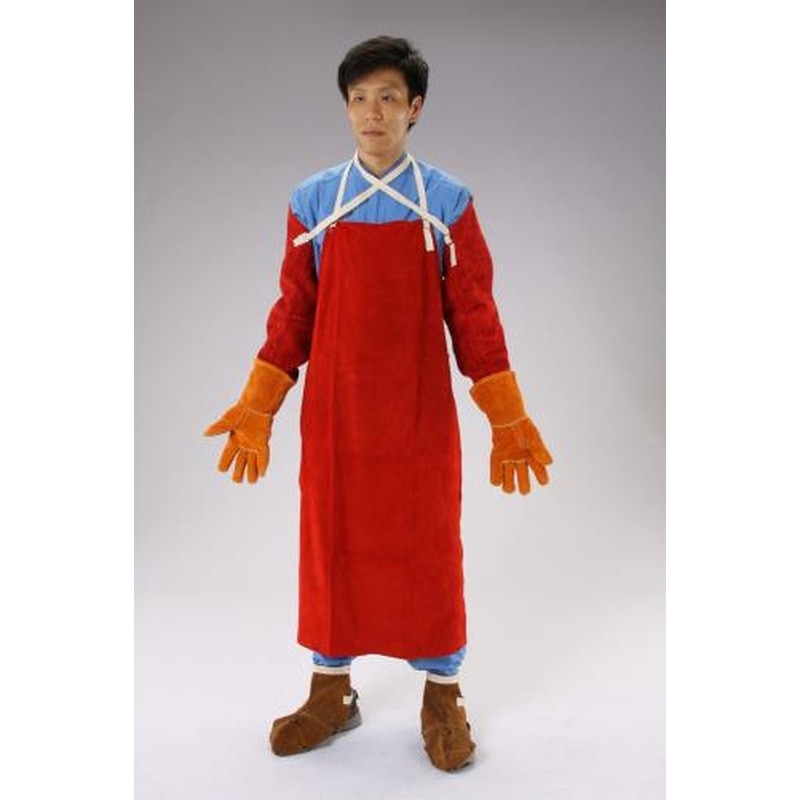 トラスコ中山 TRUSCO パイク溶接保護具 足巻き付式前掛（ご注文単位1着