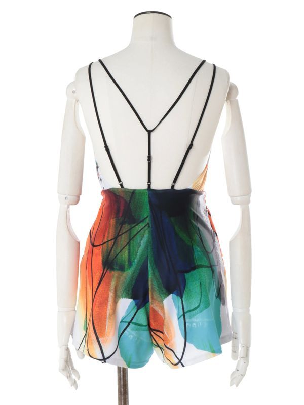 UN3D. - LINE ART BACK STRAP AIO / ラインアートバックストラップ