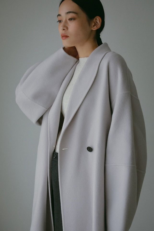 CASA FLINE - ウールスリットコート (グレー) | Sir online store