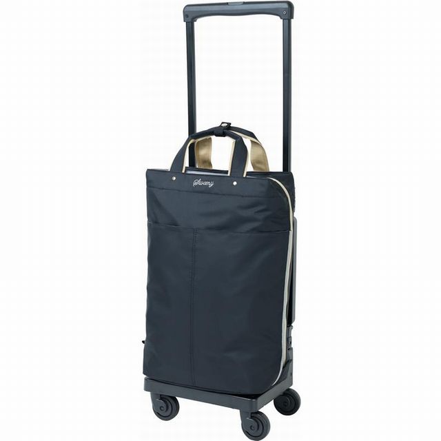 スワニーキャリーバッグ 紺色 ストッパーなし スワニーキャリーバッグ