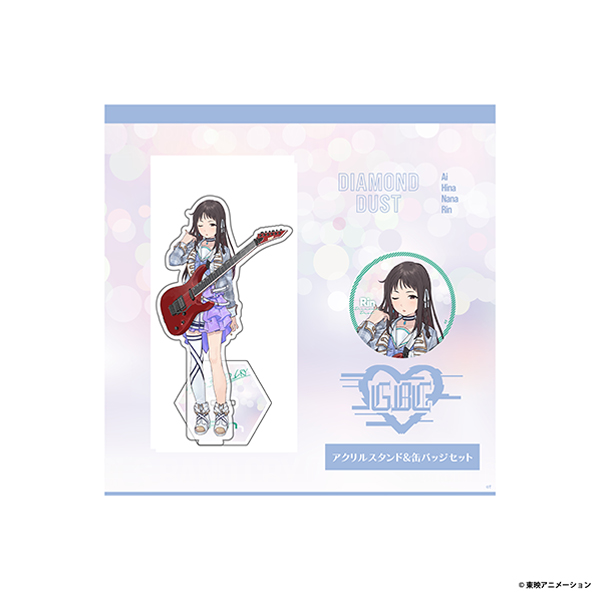 ガールズバンドクライ】缶バッジ＆アクスタセット リン: 雑貨｜東映