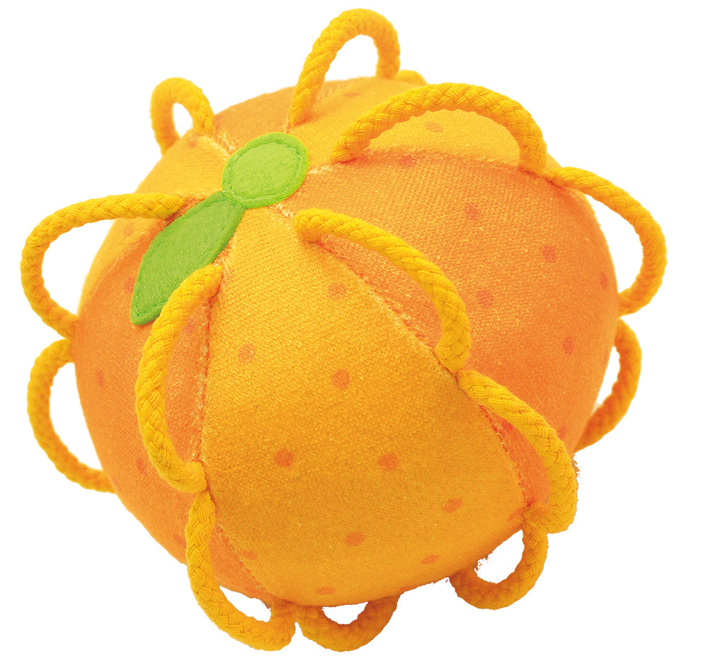 わっかボール みかん ―トイサブ！ストア｜乳幼児の発達に合わせた