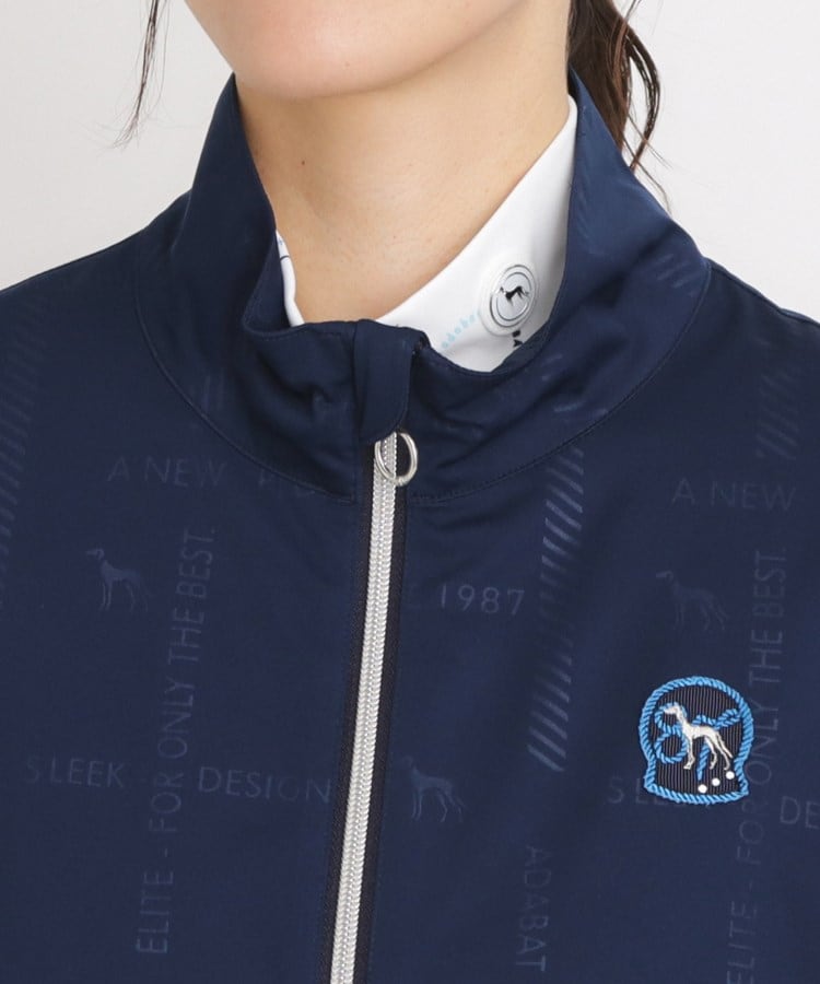 撥水加工 ロゴチェックストレッチブルゾン（ブルゾン/ジャンバー