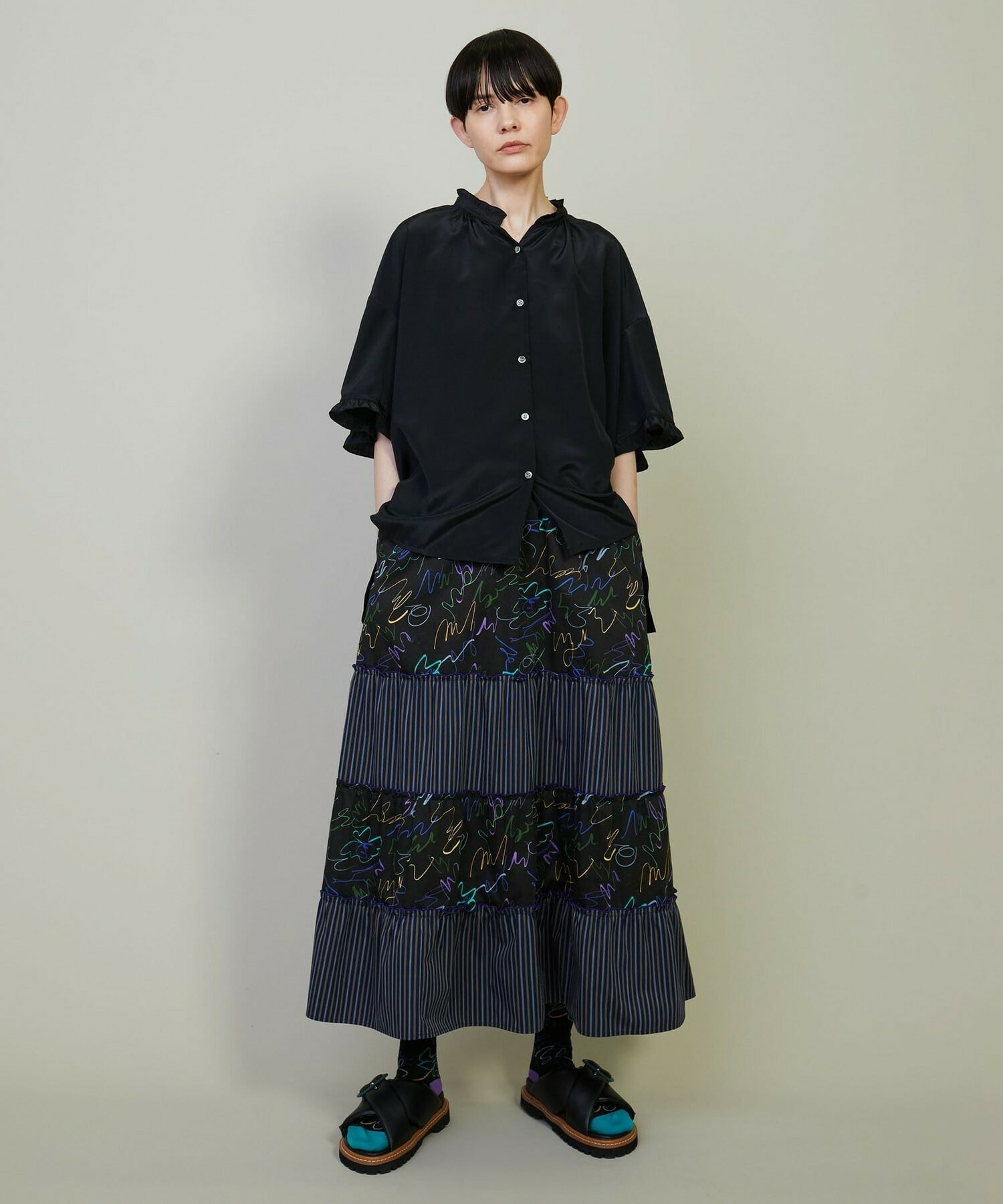 グラッフィー ティアードスカート｜BIGI online store - ビギ