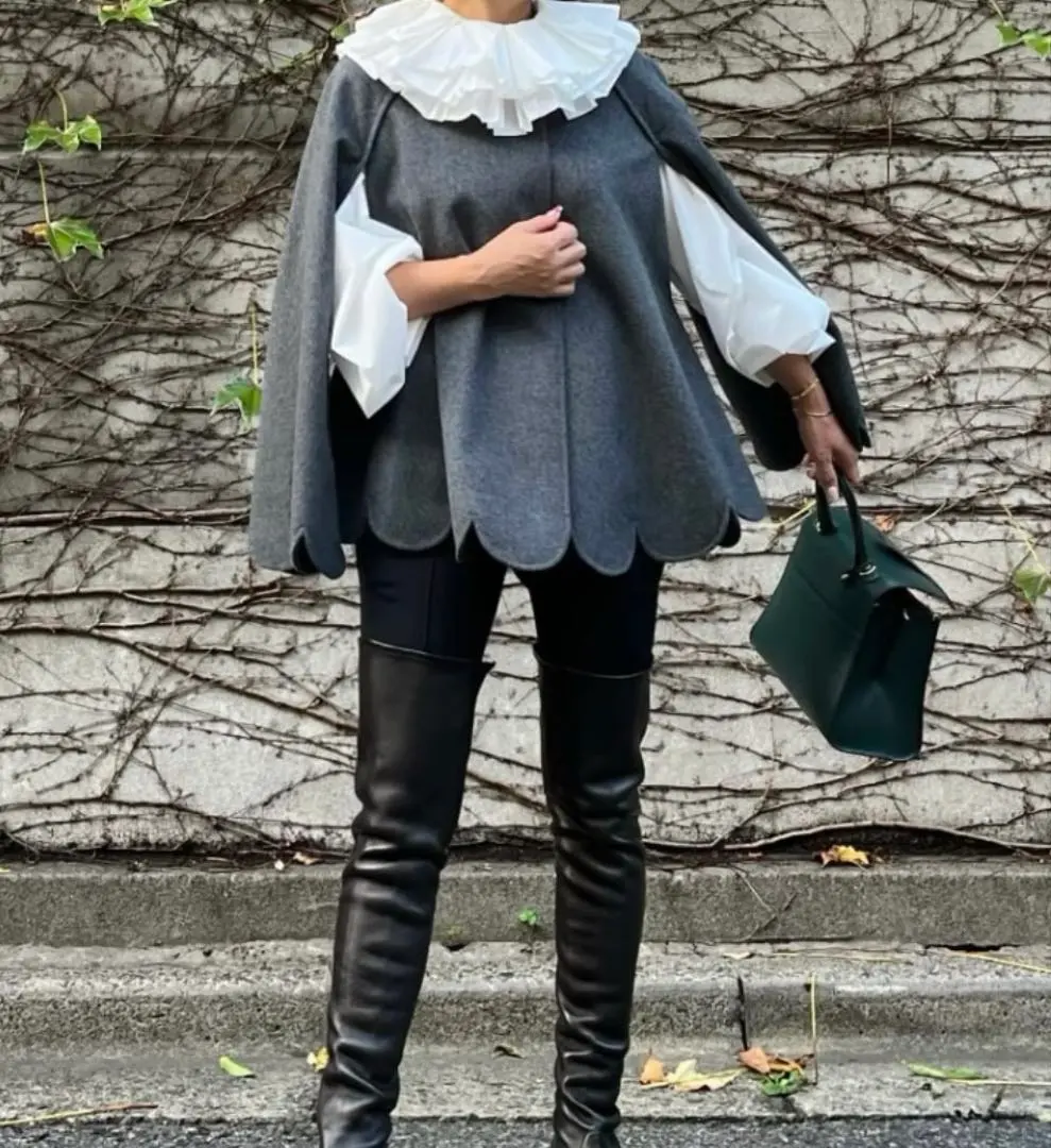 2026年最新】Sygne. ポンチョ・ケープコートの人気アイテム - メルカリ