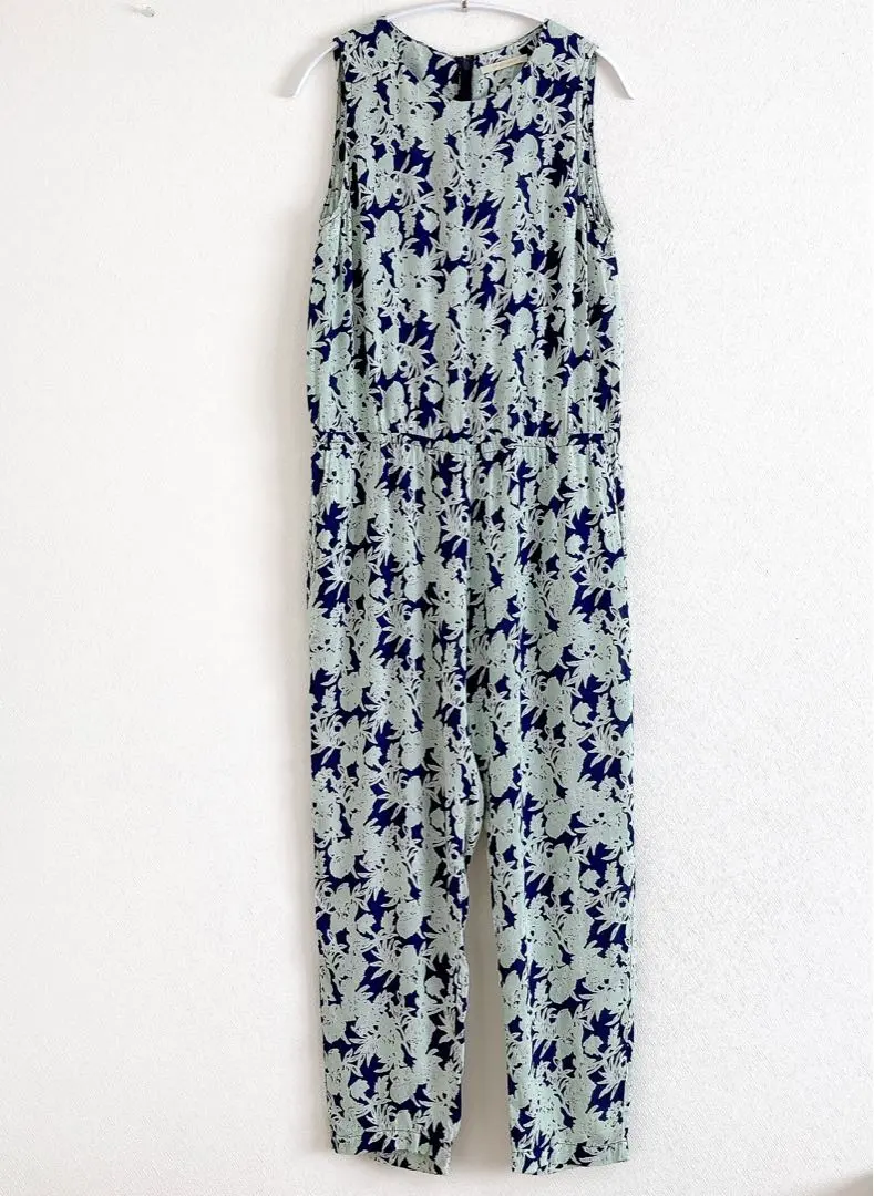 ❤️レア❤️ヌキテパストライプコンビネゾンオールインワンネイビー