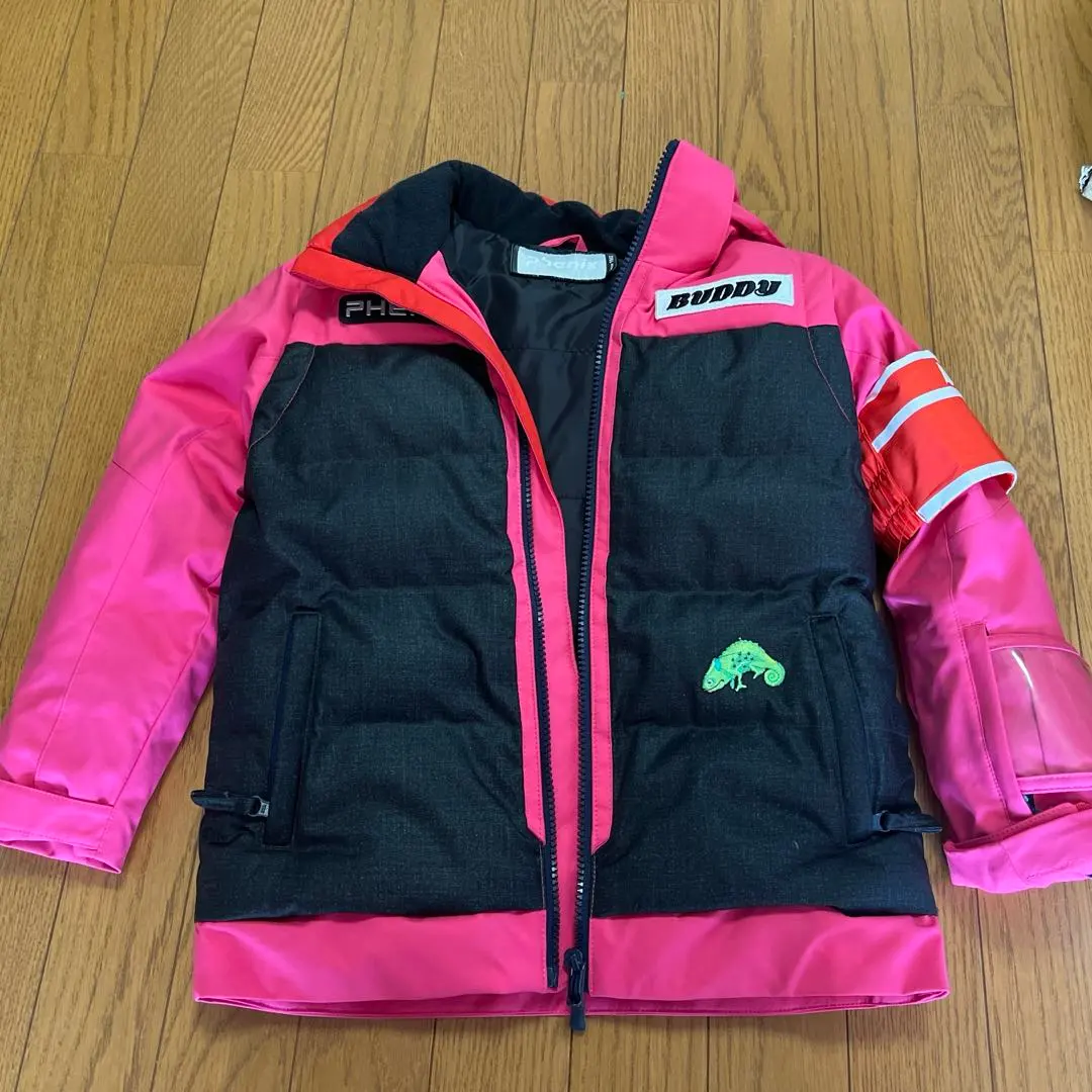 バディスポーツ幼児園スキーウェア ピンク120