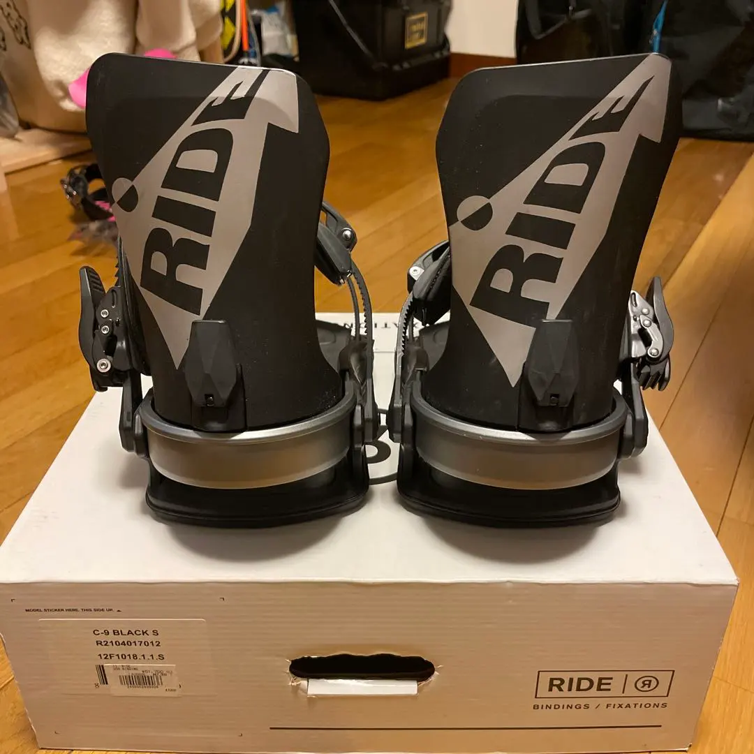 RIDE C9 スノーボードビンディング箱付き