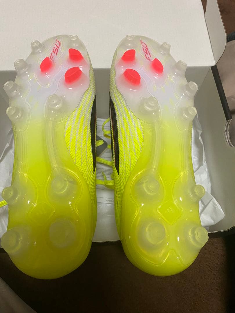 【プロフ必読】アディダスF50elite HG/AG 25.5cm