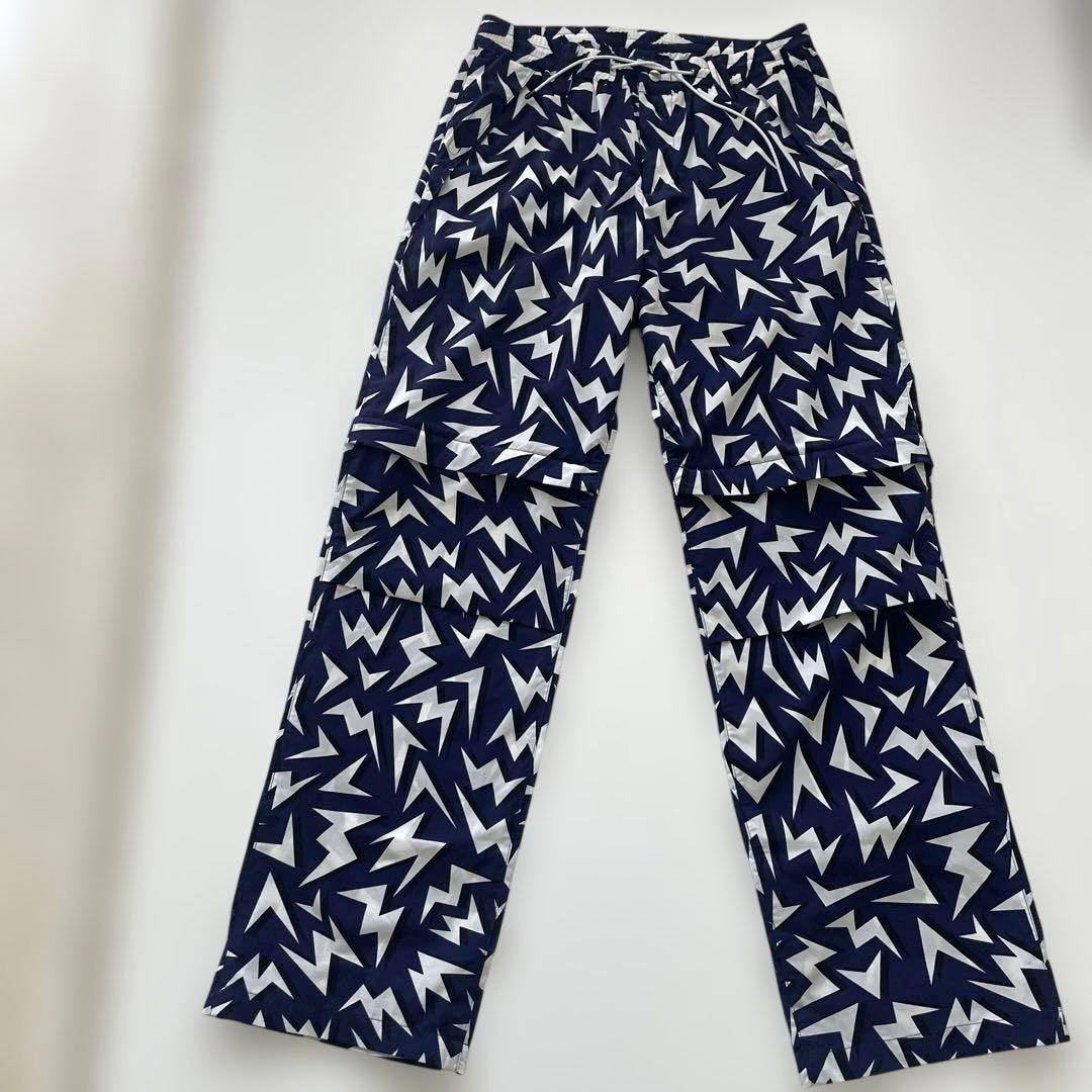 MARK&LONA マーク&ロナ レディース レインパンツ 総柄 2way