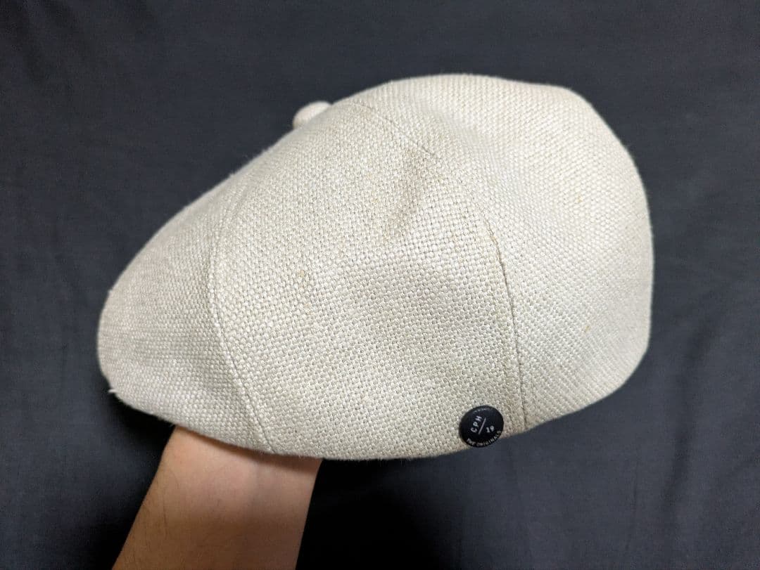 完売品 575LC カワシマタカヒロコラボ リネンキャスケット