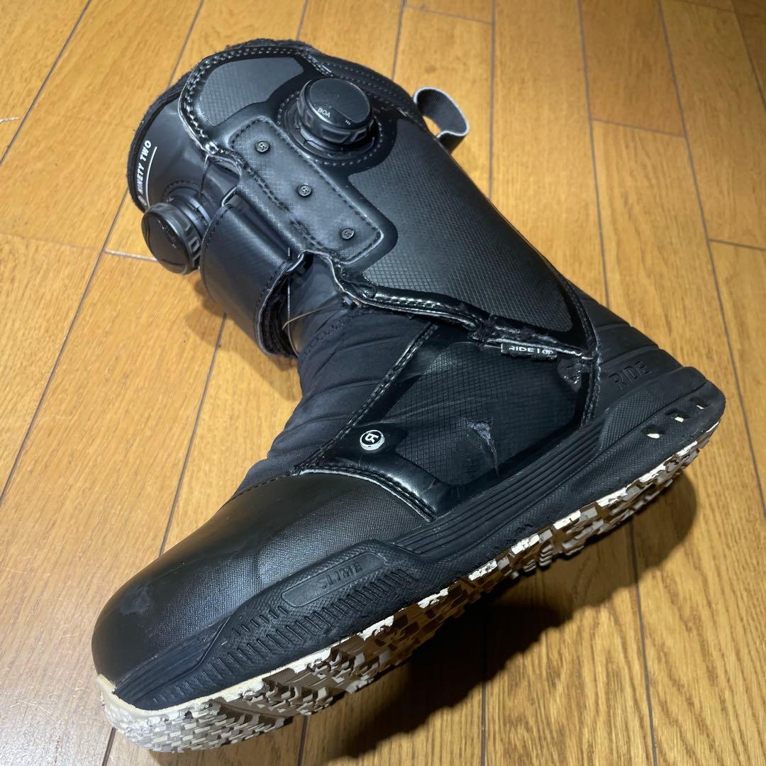 名機RIDEライドTHE92 25.0cm ダブルBOA グラトリ・フリーライド