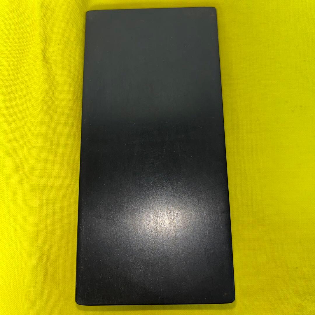 ⭕️赤間硯 共蓋付梅花彫刻硯 阿野硯製作所 龍泉作 美品 墨持ち良い