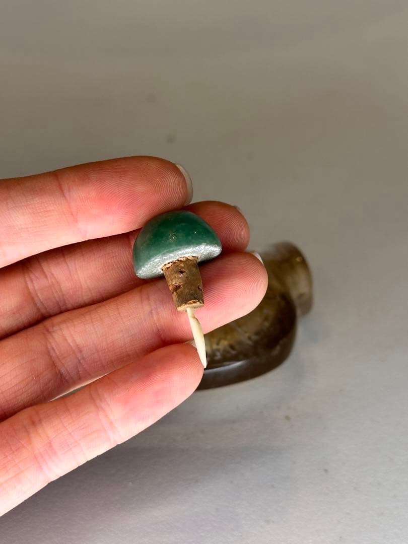 清末時代 天然水晶 鼻煙壺 中国古美術 時代物