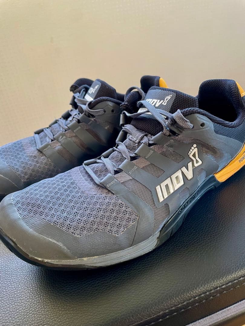 INOV-8 イノヴェイト　F-LITE 235 グレー/イエロー　横川選手着用 INOV-8 イノヴェイト F-LITE 235 グレー/イエロー 横川選手着用