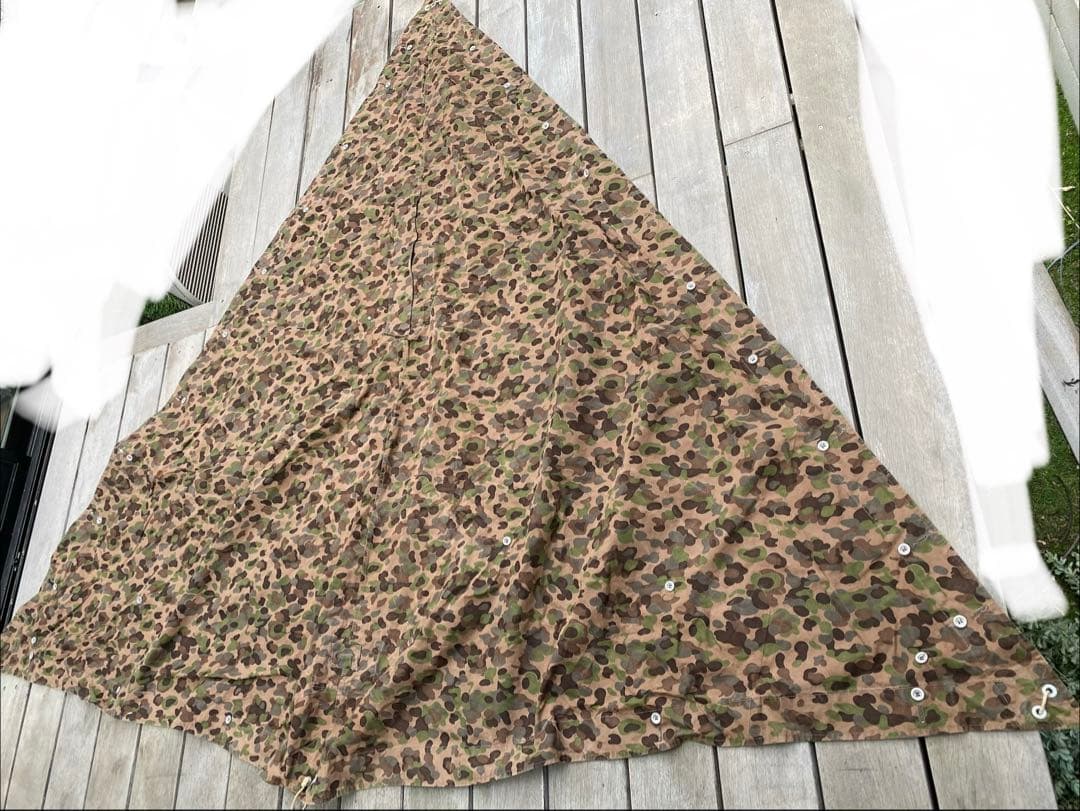 60sビンテージ オーストリア軍 スワンプカモ ツェルトバーン 軍幕