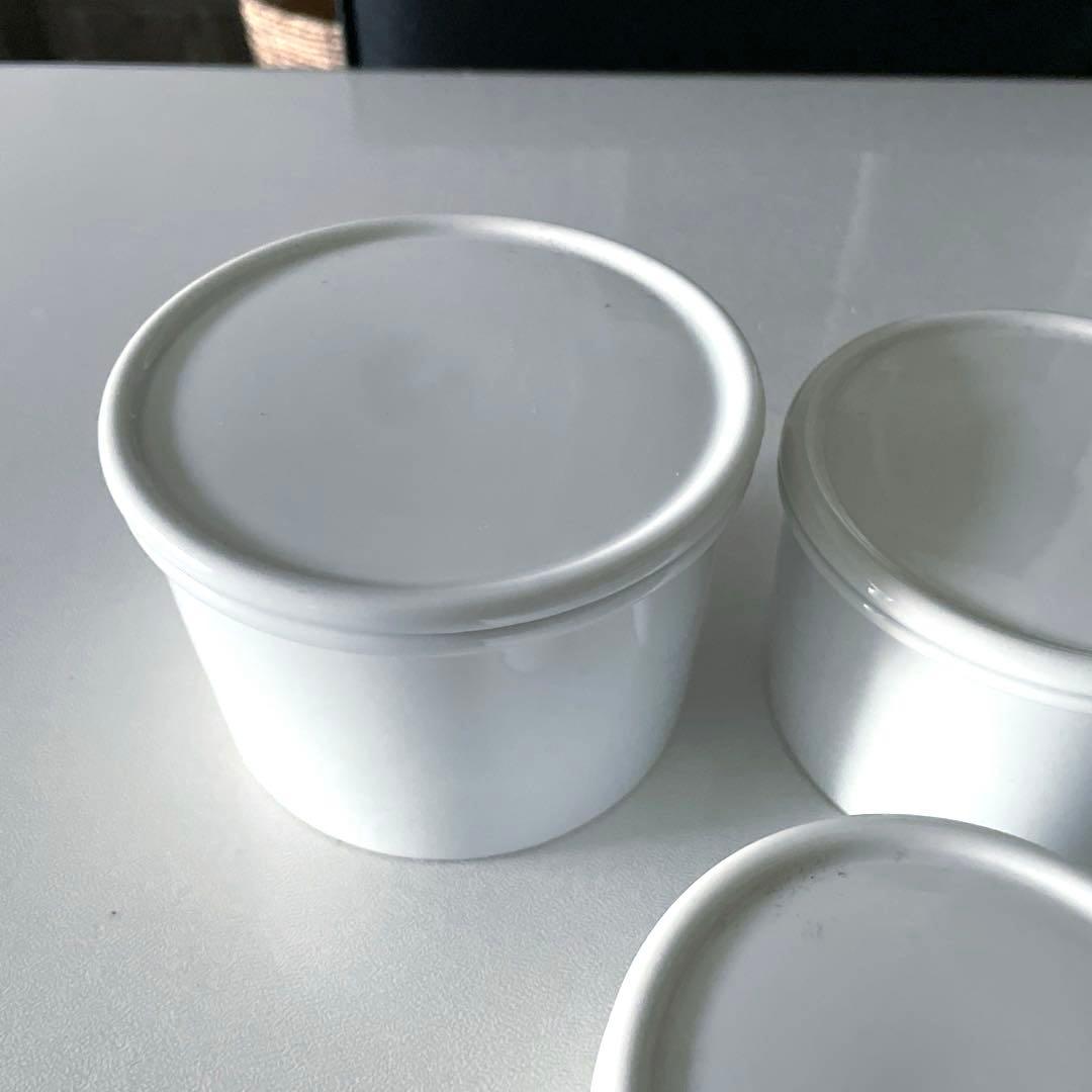 新品】廃盤品 無印良品 白磁保存容器 キャニスター 5個セット - Save