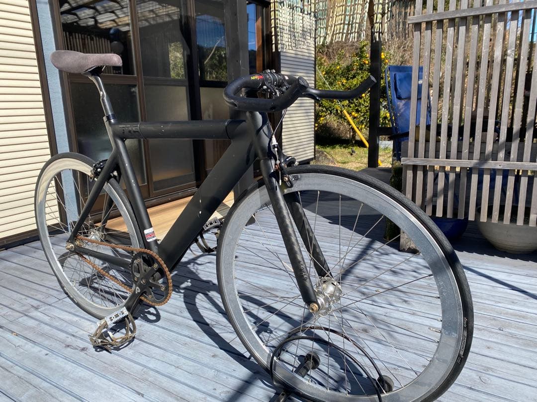 ピストバイク leader735 LEADER735 ピストバイク ブラック Lサイズ