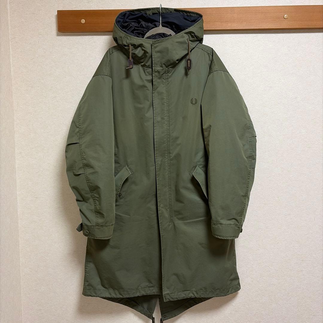 三連休限定値下げ　FRED PERRY モッズコート ダウン 三連休限定値下げ FRED PERRY モッズコート ダウン