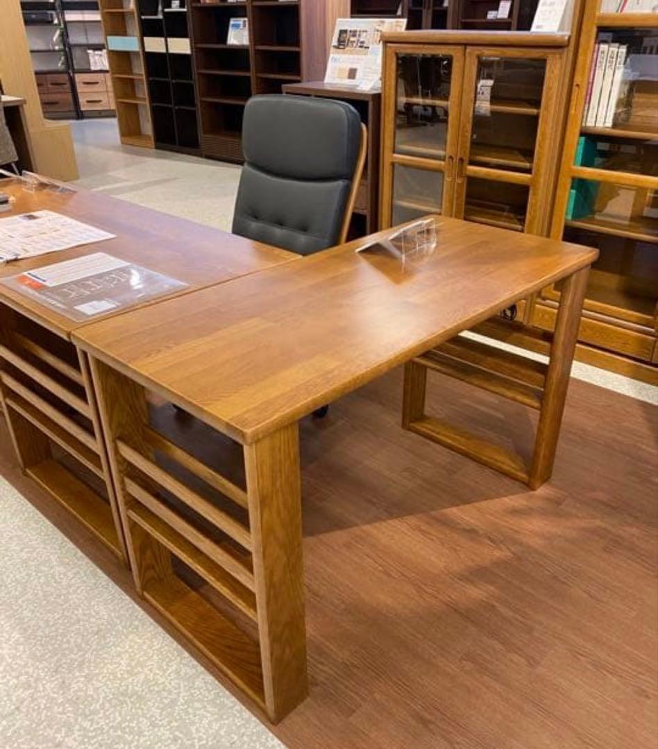 ナチュラルウッド オープンシェルフデスク DSA-5800 楽天市場】【マラソン期間中最大P5倍】浜本工芸 デスクチェア DSA-5800