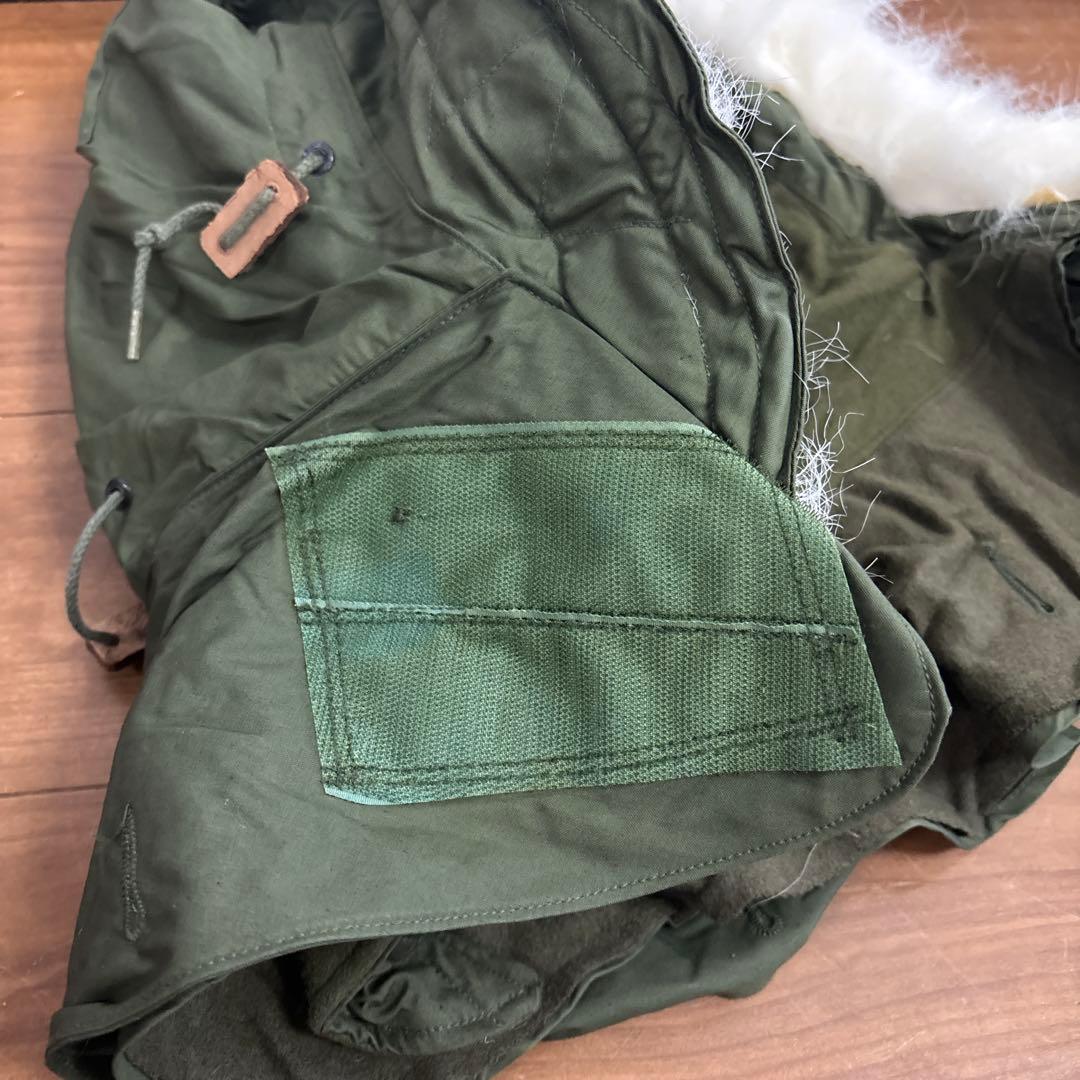 デッドストック 米軍 実物 80s M65 フィッシュテールパーカーフード ②