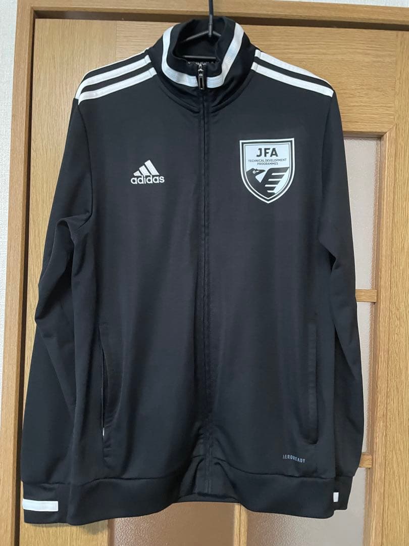 サ*年様 adidas JFA トレーニングジャケット 黒　サイズL サ*年様 adidas JFA トレーニングジャケット 黒 サイズL サ*年様 adidas