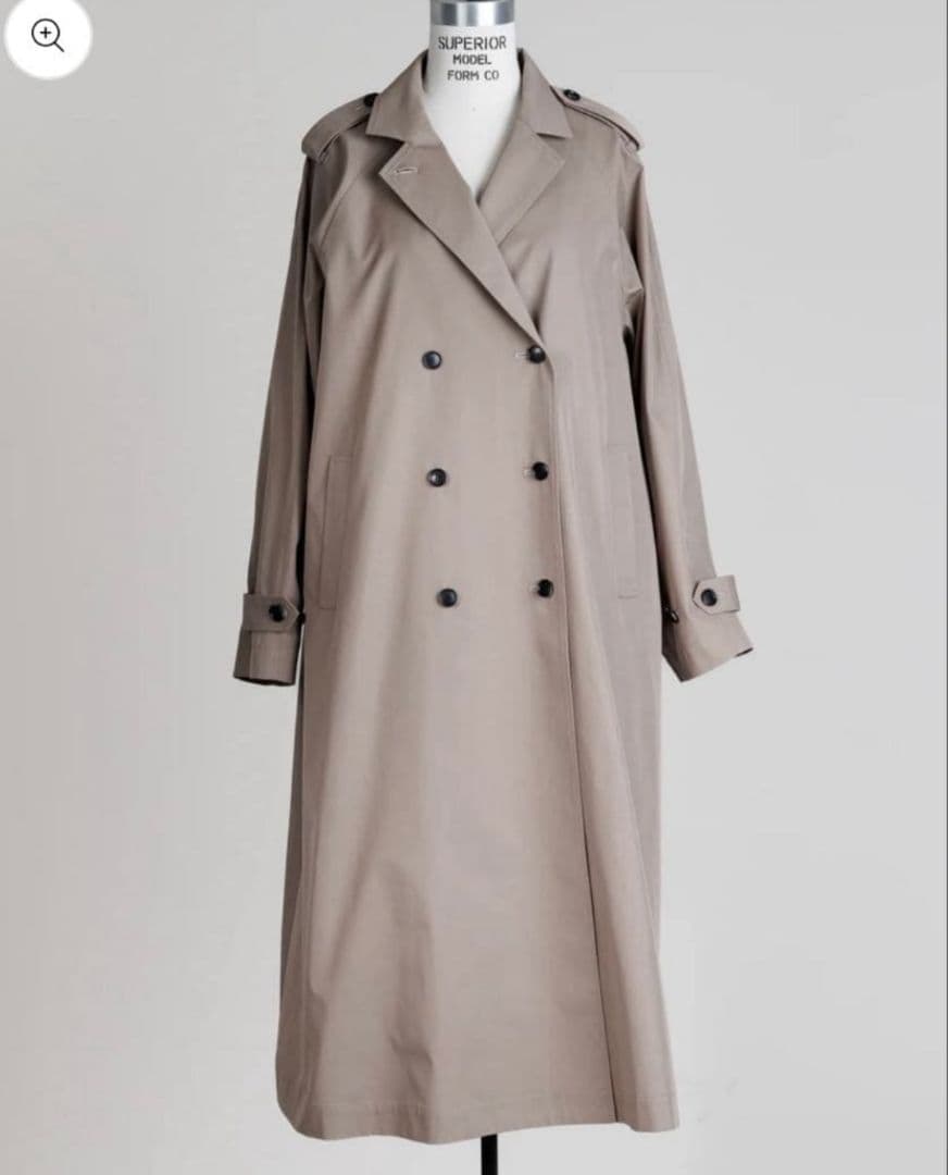 deres デレス トレンチ コート Drawer ドゥロワー ブラミンク