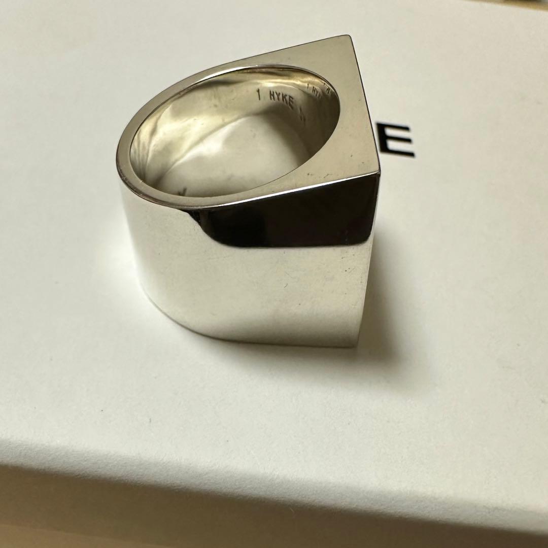 HYKE シルバーリング サイズ1 シルバー925 - メルカリ