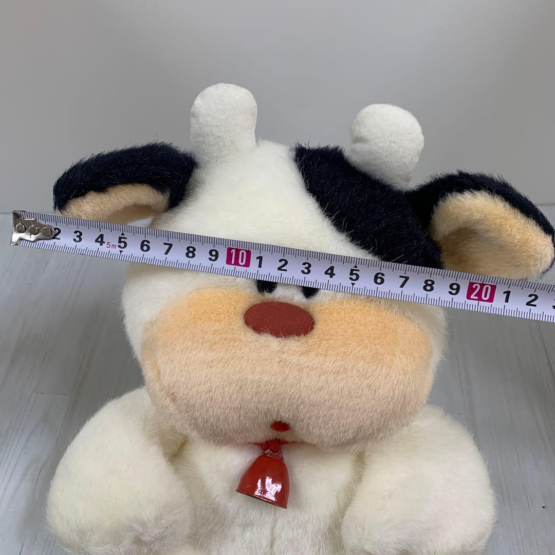 超美品 鳴く！ 昭和レトロ オオイケ モーモー 北海道 ぬいぐるみ 牛