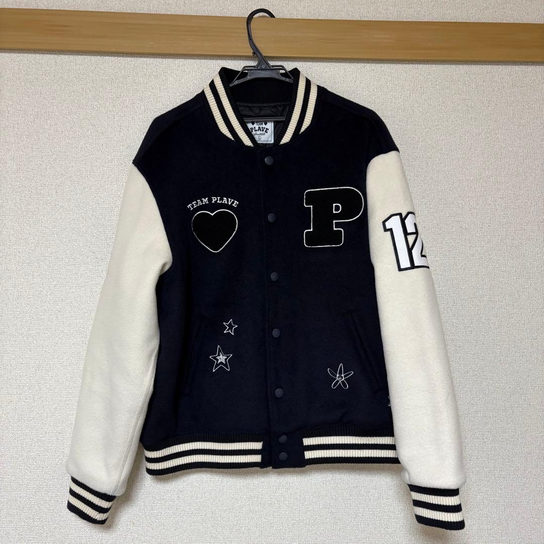 TEAM PLAVE VARSITY JACKET（Lサイズ） TEAM PLAVE VARSITY JACKET | VLAST SHOP