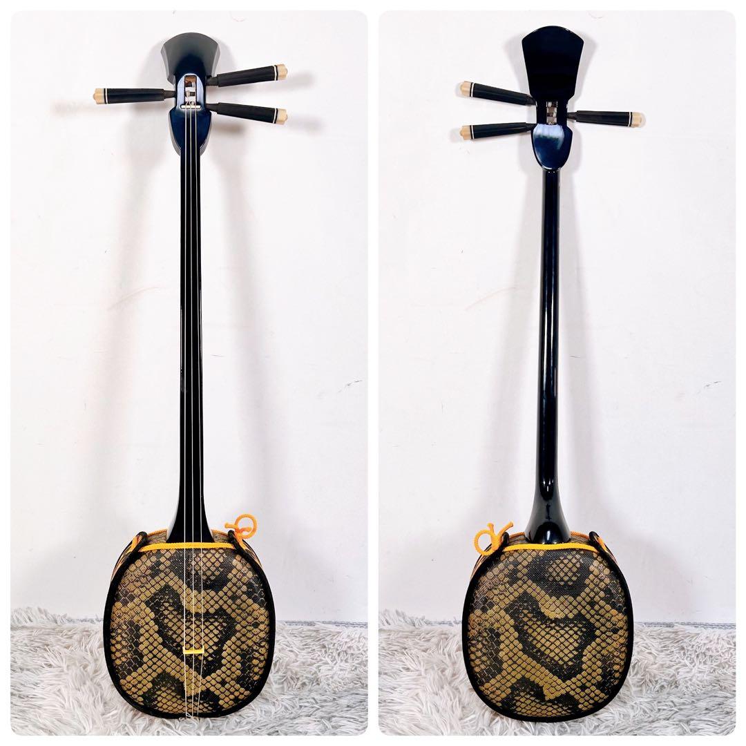 良品】沖縄三線 三味線 人工 初心者オススメ ケース付の通販はau PAY