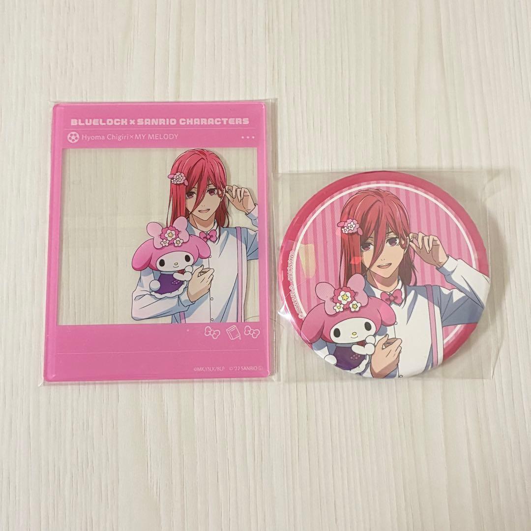 ブルーロック 千切豹馬 サンリオ アクリルカード 缶バッジ - メルカリ