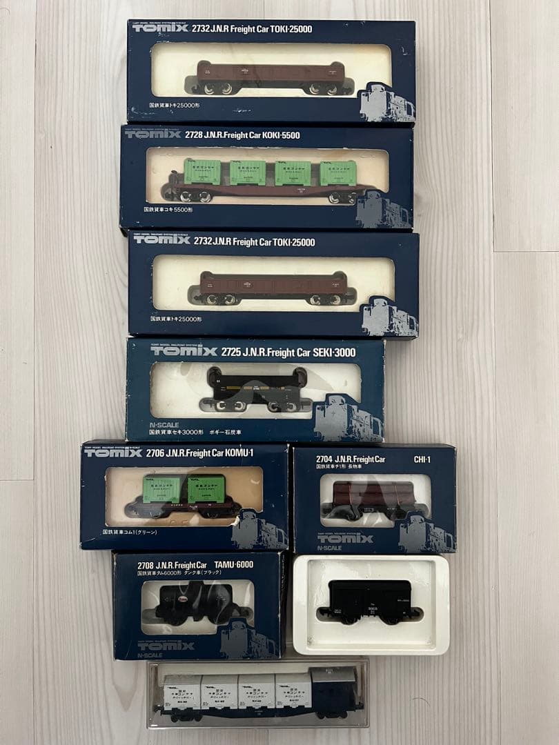 Nゲージ 車輌全30輌 (内、モーター車8輌)