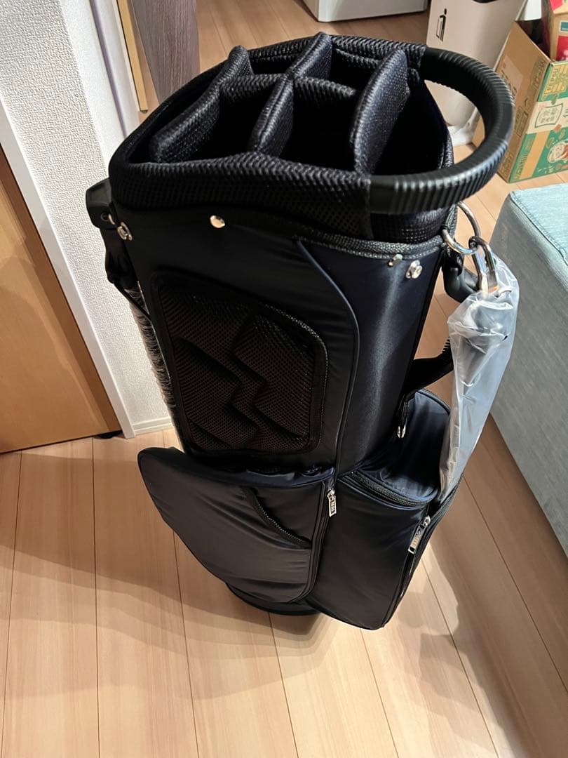 FJKRスタンドキャディバッグ（ラスターネイビー） フジクラ ラスター