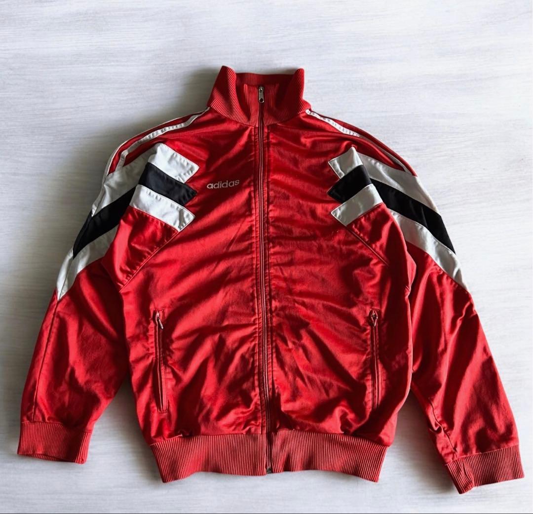 80s~90s 銀タグ adidasトラックジャケット ヴィンテージ - メルカリ