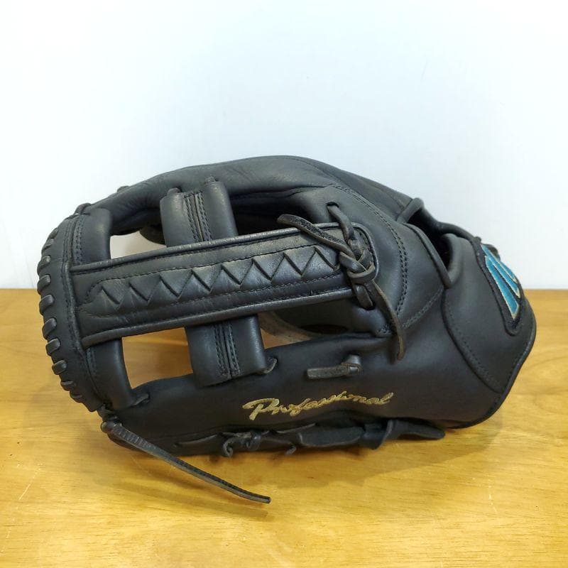 ミズノ 松井秀喜モデル 限定 ゴジラ型ウェブ Mizuno 外野用 軟式