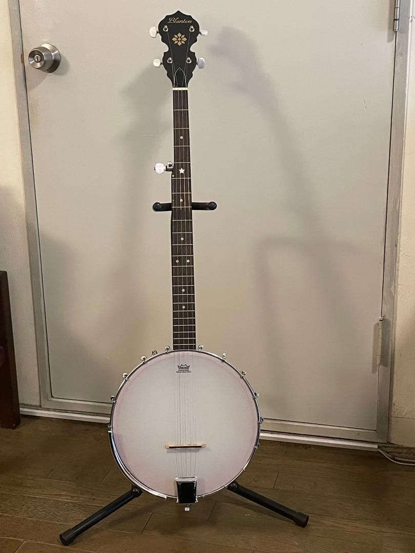 Blanton 五弦バンジョー オープンバック　お値打ち！キャリングバッグ付 Blanton 五弦バンジョー オープンバック お値打ち！キャリングバッグ付