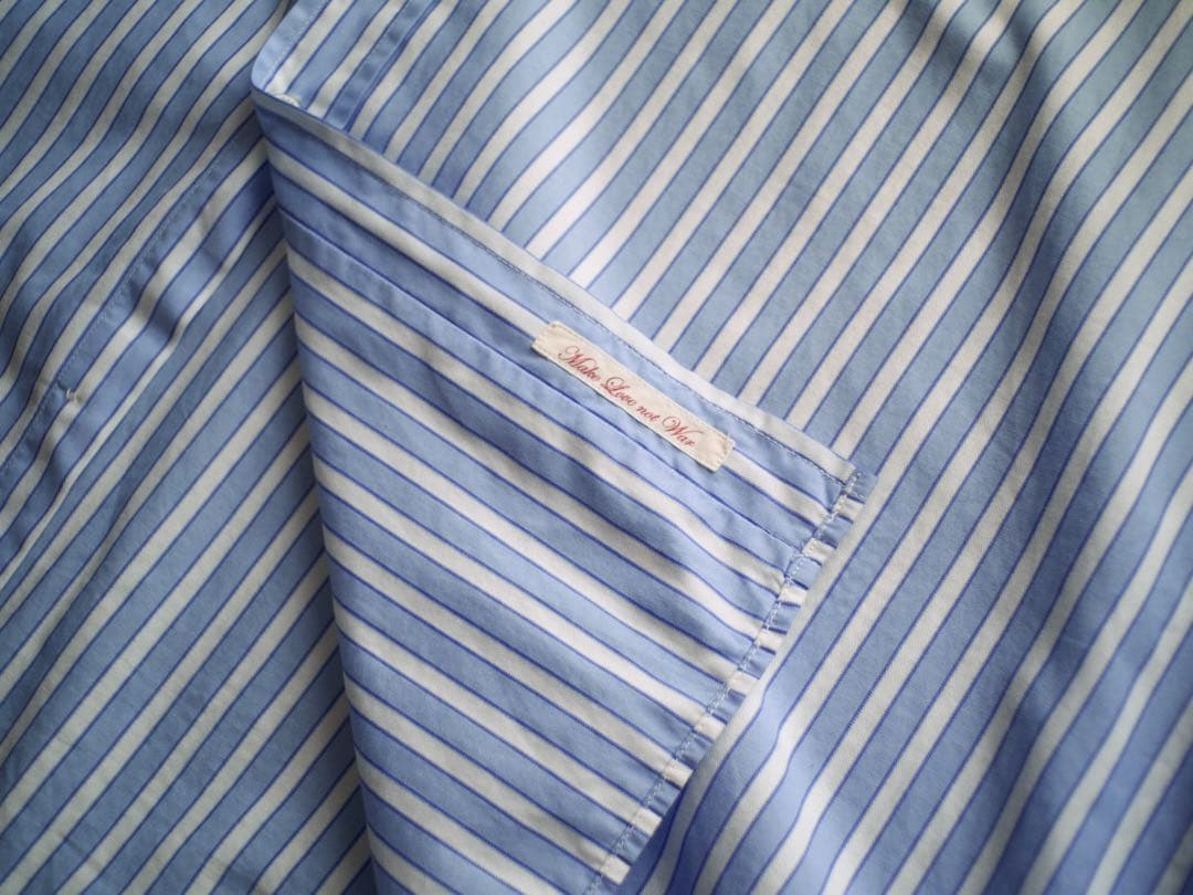 80s 90s Paul Smith stripe dress shirt