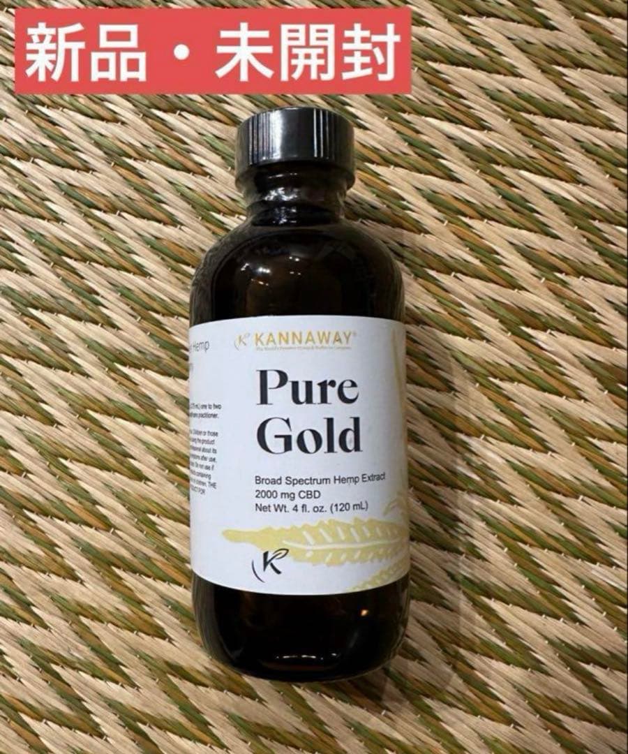 KANNAWAY Pure Gold 2000mg CBD 120mL